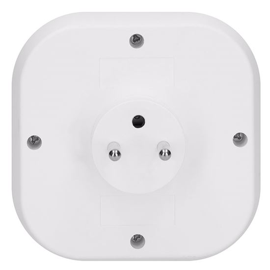 Solight rozbočka 3x 16A, USB A+C rychlonabíječka 20W PD, bílá