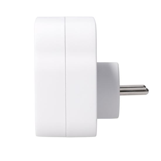 Solight rozbočka 2 x 16A, USB A+C rychlonabíječka 20W PD, bílá, vypínač