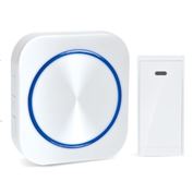 Solight bezdrátový zvonek bezbateriový, do zásuvky, 150m, bílý, learning code