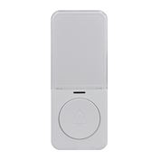 Solight bezdrátové bezbateriové tlačítko pro 1L70, 1L70B, 150m, bílé, learning code