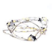 Solight LED řetěz řetízek s dekoracemi, 20LED řetěz, 1m, 2x AA, IP20 