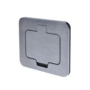 Solight vestavná podlahová zásuvka, IP55, obdélníkové víčko