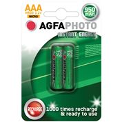 AgfaPhoto přednabitá baterie AAA, 950mAh, 2ks
