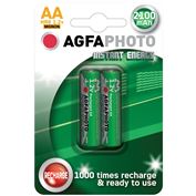 AgfaPhoto přednabitá baterie AA, 2100mAh, 2ks