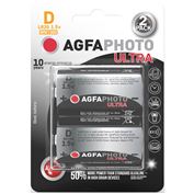 AgfaPhoto Power Ultra baterie LR20/D, blistr 2ks
