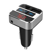 Solight FM transmitter s bluetooth připojením do auta, 2x USB + handsfree