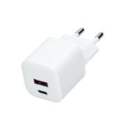 Solight USB-C + USB-A fast charger GaN 20W PD