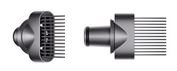 Dyson hřeben se širokými zuby pro Dyson Supersonic (šedá)