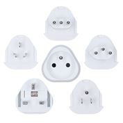 Solight cestovní adaptér, univerzální, uzemněný