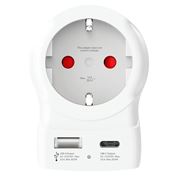 SKROSS cestovní adaptér s USB A+C 20W do Velké Británie, typ G