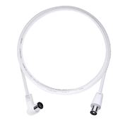 Solight anténní koaxiální kabel, kombinované konektory, 3m, sáček