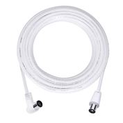 Solight anténní koaxiální kabel, kombinované konektory, 10m, sáček