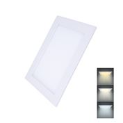 Solight LED mini panel CCT, podhledový, 18W, 1530lm, 3000K, 4000K, 6000K, čtvercový