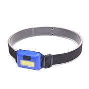 Solight LED čelová svítilna, 3W COB, modrá, 3x AAA