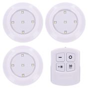 Solight LED světélka s dálkovým ovládáním, 3x 50lm, časovač, bateriové napájení