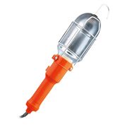 Solight montážní lampa, E27, AC 230V, 5m, oranžová s kovovou mřížkou