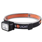 Solight LED čelová nabíjecí svítilna, 170lm, teplé+studené světlo, Li-Ion
