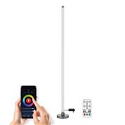 Solight LED smart stojací lampa Rainbow, wifi, RGB, CCT, 140cm