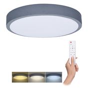 Solight LED osvětlení s dálkovým ovladačem Grey, 60W, 4200lm, 49cm, změna chromatičnosti, stmívatelné