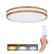 Solight LED osvětlení s dálkovým ovladačem Woody, 60W, 4200lm, 50cm, změna chromatičnosti, stmívatelné
