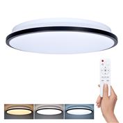 Solight LED osvětlení s dálkovým ovladačem Jamil, 48W, 3360lm, 40cm, změna chromatičnosti, stmívatelné