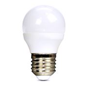 Solight LED žárovka, miniglobe, 6W, E27, 6000K, 510lm