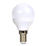 Solight LED žárovka, miniglobe, 8W, E14, 3000K, 720lm, bílé provedení