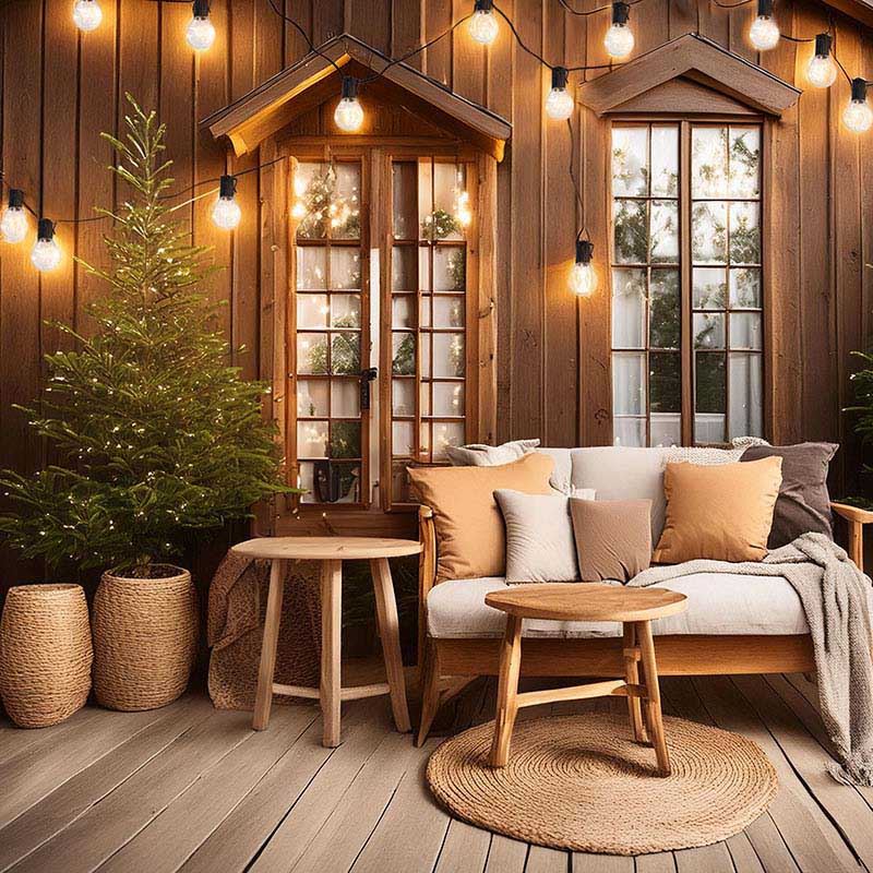 Solight venkovní řetěz s dekorativním LED žárovkami, 10x micro LED žárovka, 3m, 3xAA