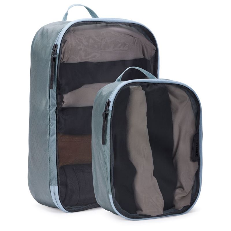 Thule Packing cube sada 1 střední a 1 malý organizér TPCS204 - Pond Gray
