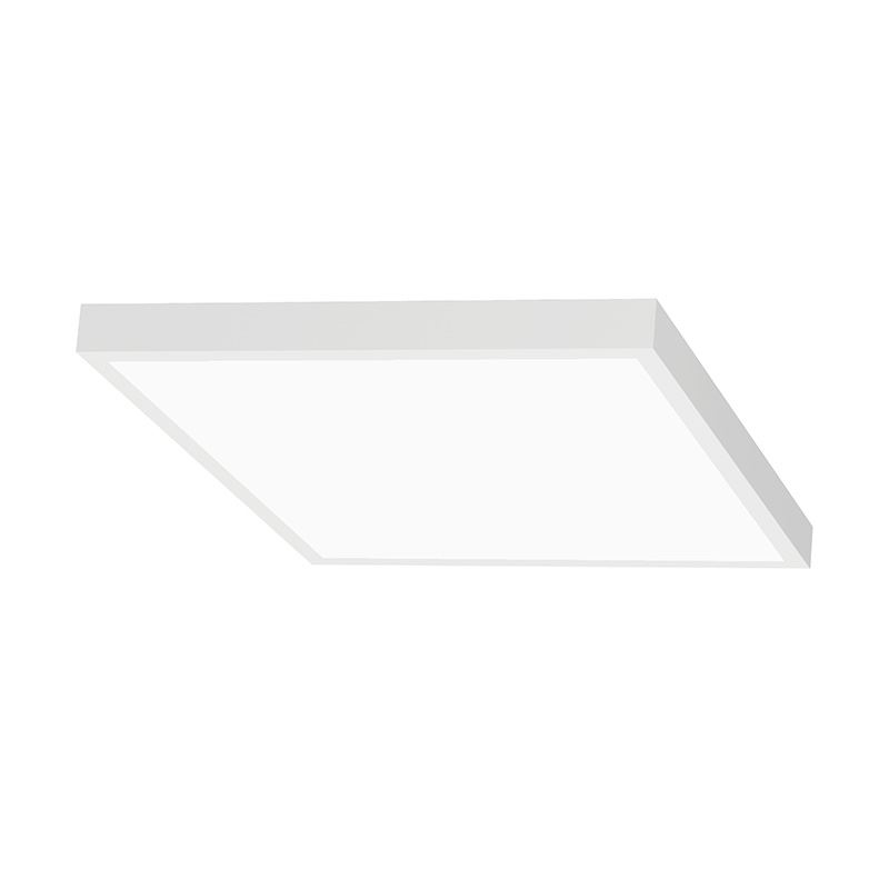 Solight LED stropní osvětlení přisazené, 40W,  4800lm, 4000K, UGR<19, 60x60cm, 3 roky záruka, bílá barva