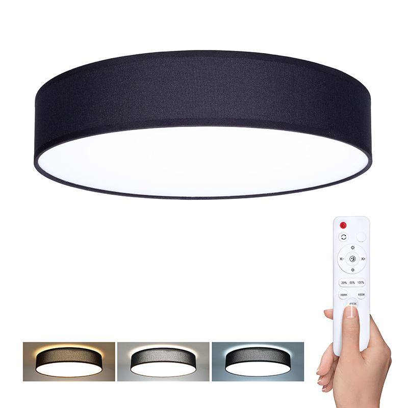 Solight LED osvětlení s dálkovým ovladačem Penley, 48W, 3360lm, 47cm, změna chromatičnosti, stmívatelné