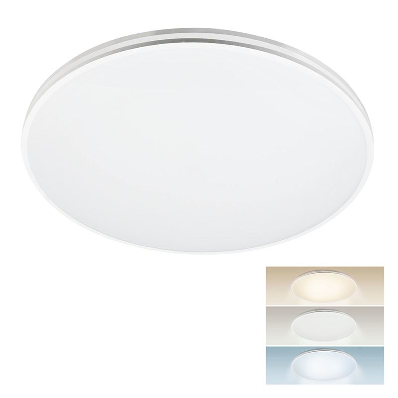 Solight LED osvětlení Corato s nastavitelnou wattáží a CCT, IP54, 21-32-42W, max. 4200lm, 3CCT, 48cm